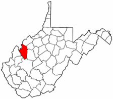 Map of Va: Jackson County