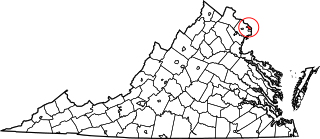 Map of Va: Alexandria County