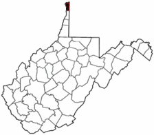 Map of Va: Hancock County