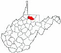 Map of Va: Marion County