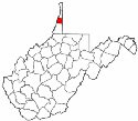 Map of Va: Ohio County