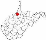 Map of Va: Tyler County
